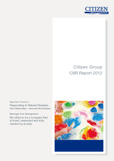 2012 Report Cover