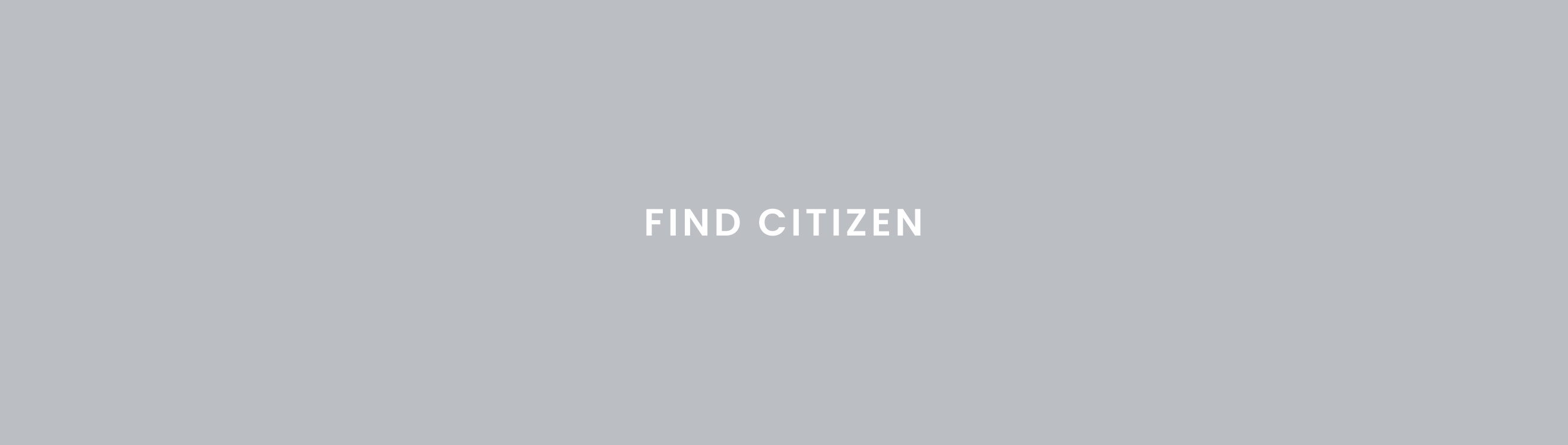 FIND CITIZEN