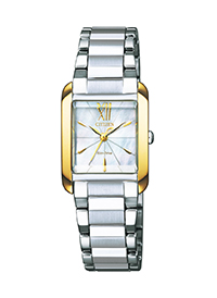 CITIZEN L』から 24石のダイヤモンドが輝くスクエアケースの新作