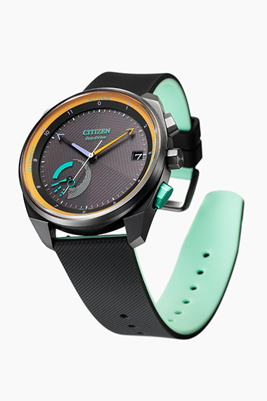 光発電スマートウオッチ『CITIZEN Eco-Drive Riiiver』 シリコンラバー