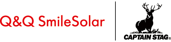Q&Q SmileSolar ✕ キャプテンスタッグ コラボモデル ロゴ