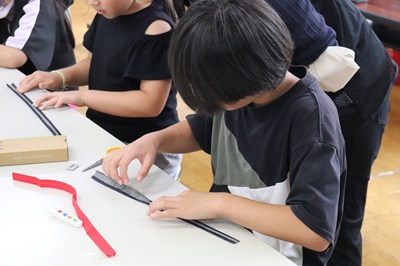 時計づくりワークショップ写真1