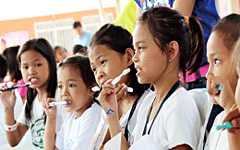 フィリピンの子供たちに歯ブラシを送ろう！（2010年～）